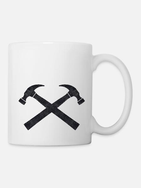 Marteau - Mug blanc - blanc