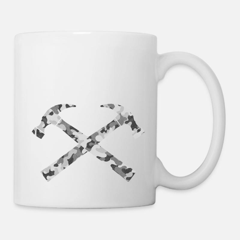 Hammer - Tasse - Weiß