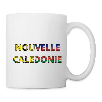 Drapeau Nouvelle-Calédonie - Mug blanc - blanc - Droite