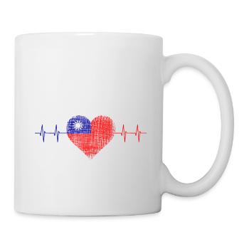 Taiwan, taiwan, Taiwandesign, Taipeh - Tasse - Weiß - Rechts