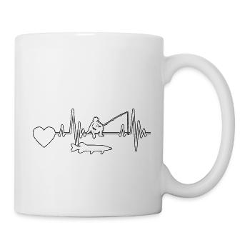 Angler Fishing Hook Fishing Fishing Fishing Sport - Mug - white - Right