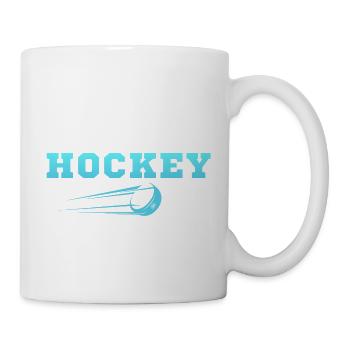 Eishockey originelle Geschenkidee - Tasse - Weiß - Rechts