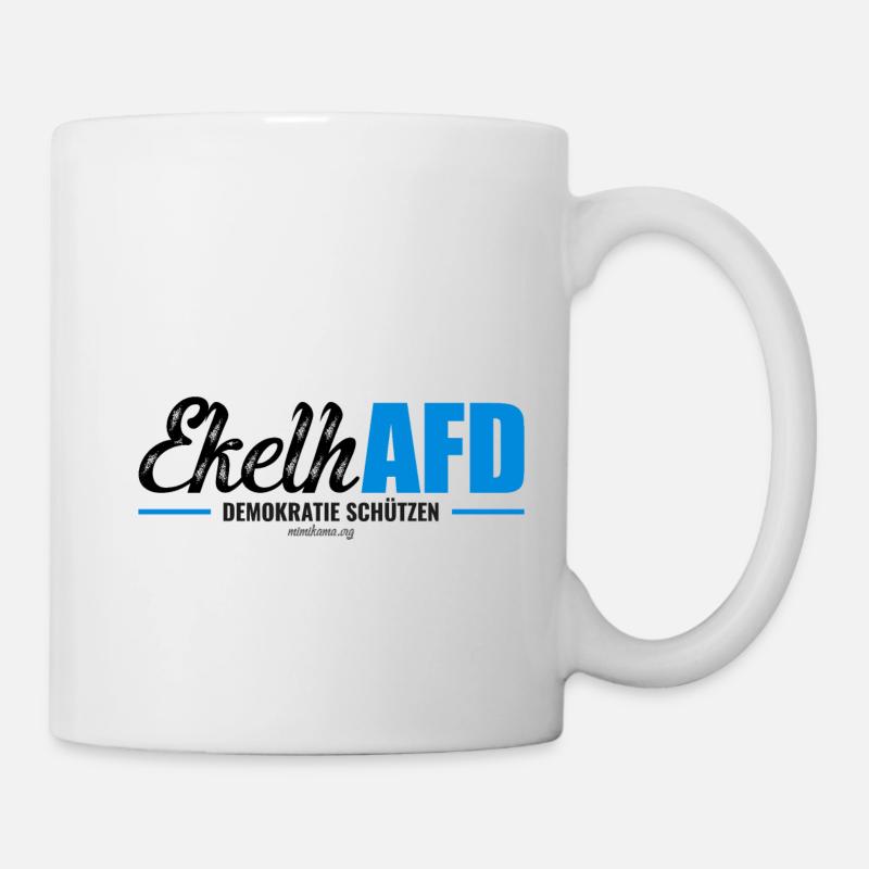 Mimikama EkelhAFD - Tasse - Weiß