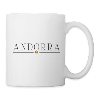 Ich liebe Andorra - Tasse - Weiß - Rechts