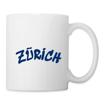 Zürich - Suisse - Suisse - Suisse - Slogan - Mug blanc - blanc - Droite