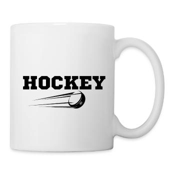 Hockey originelle Geschenkidee - Tasse - Weiß - Rechts