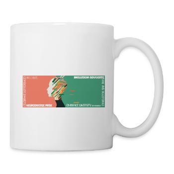 Neurodiverse pride. - Mug - white - Right