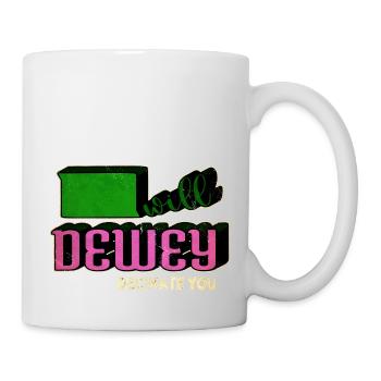 contemporary fiction funny sayings funny - Mug - white - Right