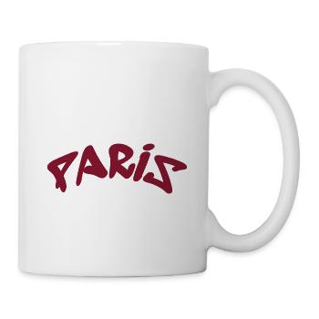 Paris - Frankreich - France - Eiffelturm - Tasse - Weiß - Rechts