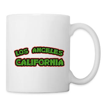 Los Angeles, Californie - Mug blanc - blanc - Droite