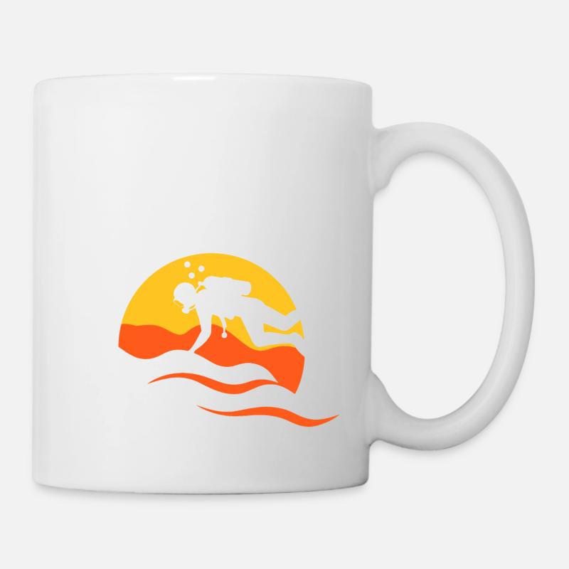 Sunny Scuba Diving - Mug - white