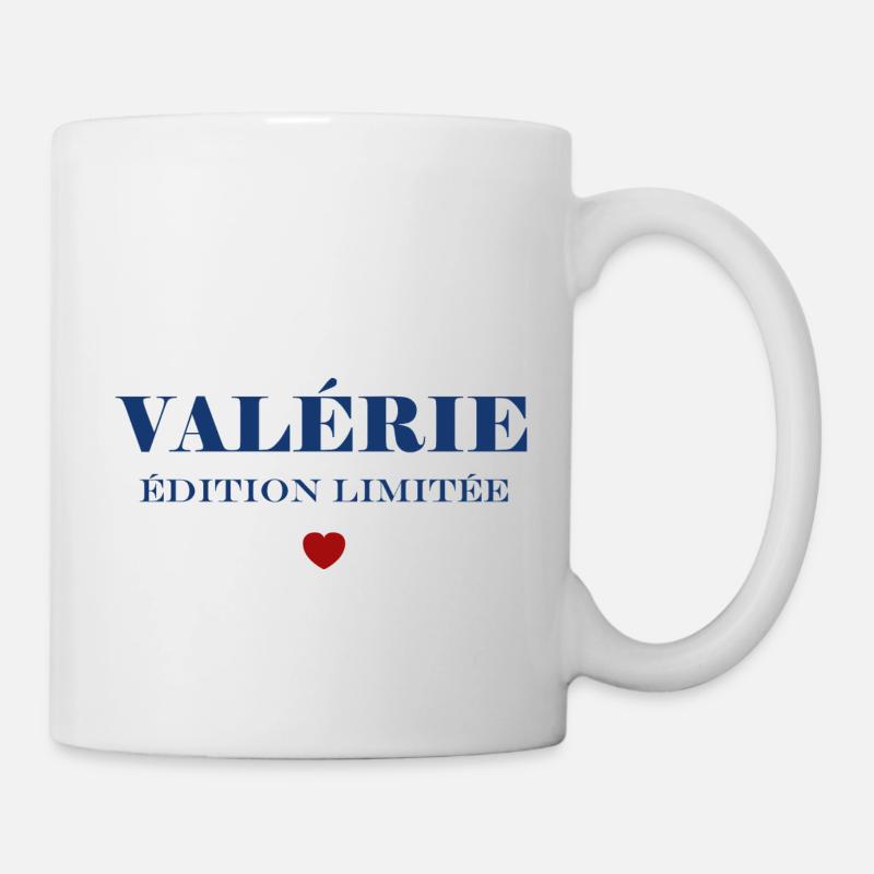 valérie - Mug blanc - blanc