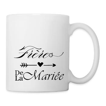 Bruder der Braut - Tasse - Weiß - Rechts
