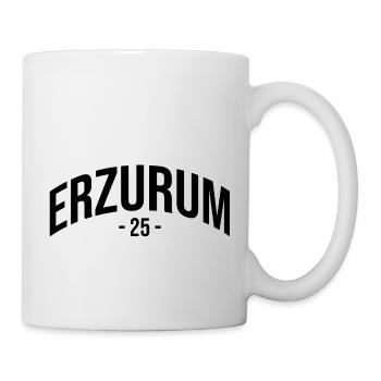 Erzurum 25 Türkei Turkiye Geschenk Urlaub TR Türk - Tasse - Weiß - Rechts