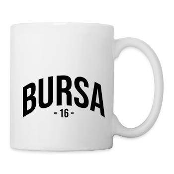 Bursa 16 Türkei Turkiye TR Geschenk Urlaub - Tasse - Weiß - Rechts