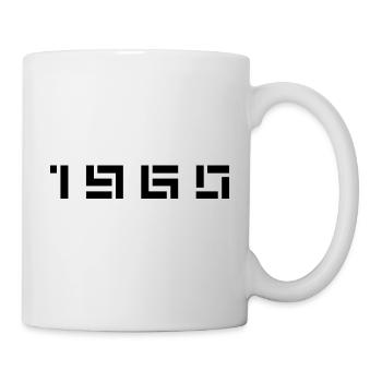 Geburtsjahr Geburtstag Born In - Made in 1960 - Tasse - Weiß - Rechts
