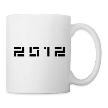 Geburtsjahr Geburtstag Born In - Made in 2012 - Tasse - Weiß - Rechts