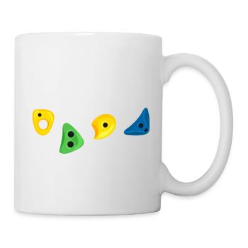 salle d’escalade escalade bloc - Mug blanc - blanc - Droite