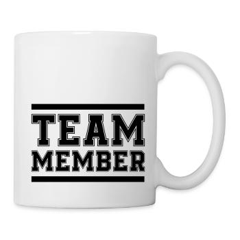 Membre de l’équipe 01 - Mug blanc - blanc - Droite