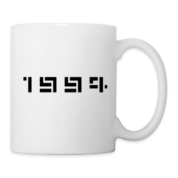 Geburtsjahr Geburtstag Born In - Made in 1994 - Tasse - Weiß - Rechts