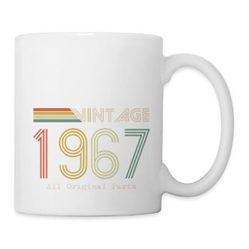 Episch & Legendär Jahrgang 1967: 57. Geburtstag - Tasse - Weiß - Rechts