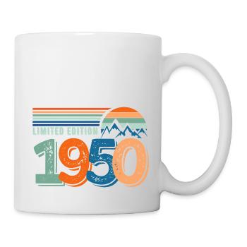 Limitierte Auflage 1950 - Tasse - Weiß - Rechts