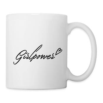 Le pouvoir des filles - Mug blanc - blanc - Droite