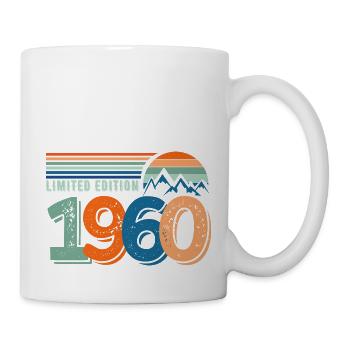 Limitierte Auflage 1960 - Tasse - Weiß - Rechts