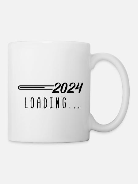2024 loading - Tasse - Weiß