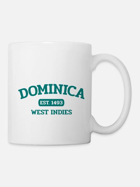 Dominica - Roseau - Karibik - West Indies - Tasse - Weiß