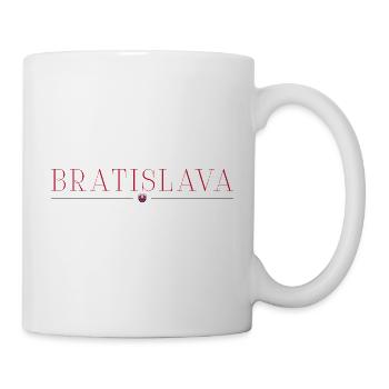 Bratislava, Slovaquie Style Design T-Shirt - Mug blanc - blanc - Droite