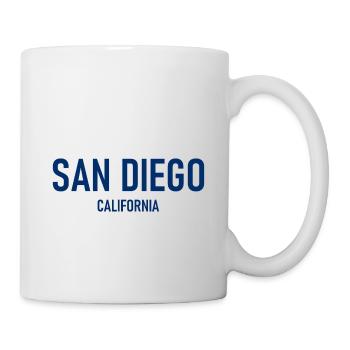San Diego - Californie - États-Unis - Amérique - Mug blanc - blanc - Droite