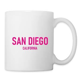 San Diego - Californie - États-Unis - Amérique - Mug blanc - blanc - Droite