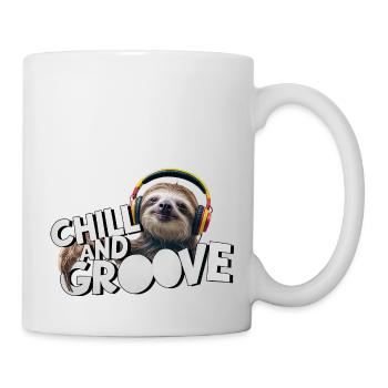Chill et Groove - Mug blanc - blanc - Droite