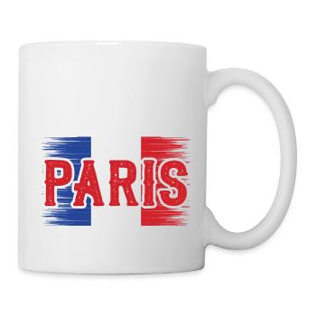 On est bien à Paris! - Mug blanc - blanc - Droite
