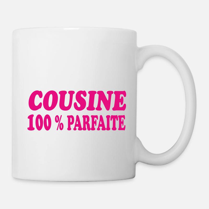 COUSINE PARFAITE 228899 - Mug blanc - blanc