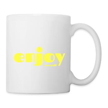 ENJOY yourself ! - Mug blanc - blanc - Droite