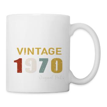 Original parts 1970 - 54 Years Anniversary Gift - Mug - white - Right