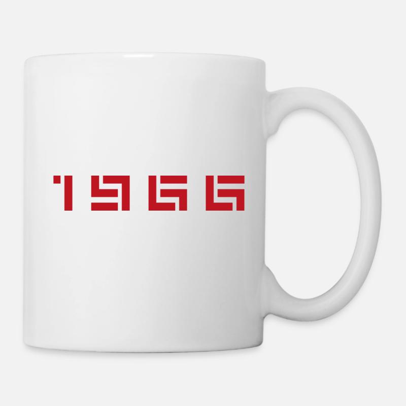Année de naissance Naissance Né en - Fabriqué en 1966 - Mug blanc - blanc