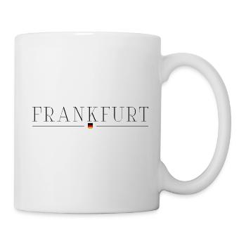 Francfort, Allemagne T-shirt Elegance - Mug blanc - blanc - Droite