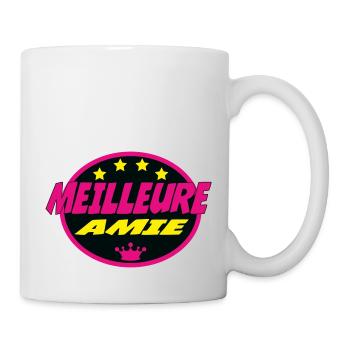 MEILLEURE AMIE - Mug blanc - blanc - Droite