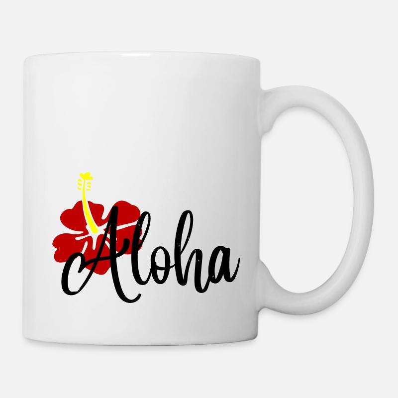 Aloha - Mug blanc - blanc
