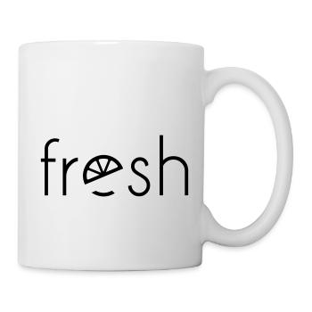 fresh - Tasse - Weiß - Rechts