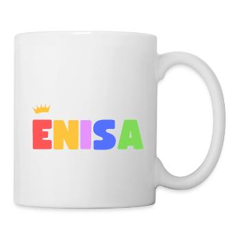 Enisa ! Personnalisable - Mug blanc - blanc - Droite