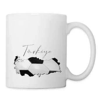 Turquie Türkiye Carte encadrée Real Football TR - Mug blanc - blanc - Droite