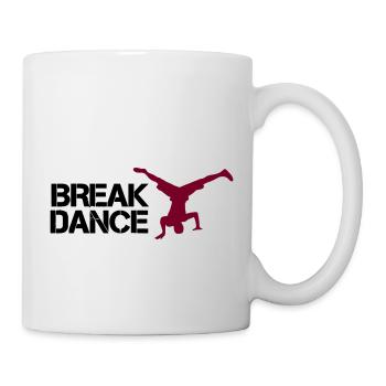 break dance - Tasse - Weiß - Rechts