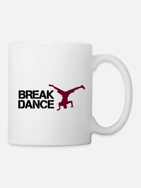 break dance - Tasse - Weiß