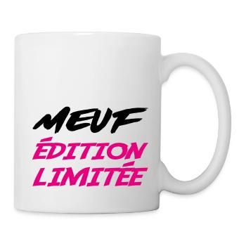 MEUF édition limitée - Mug blanc - blanc - Droite