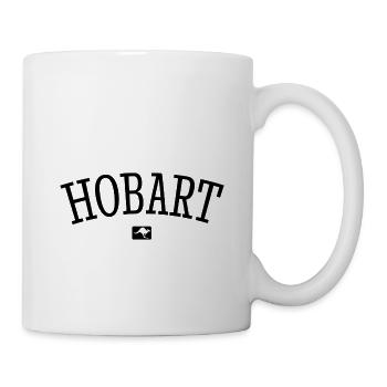 Hobart Australia Down Under Kangaroo Koala - Tasse - Weiß - Rechts