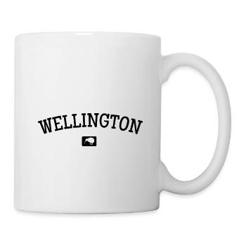 Wellington - New Zealand - Neuseeland Kiwi Maori - Mug - white - Right